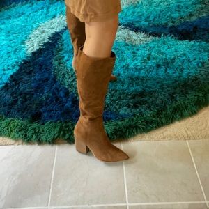 LAST CHANCE Steve Madden suede knee high boots